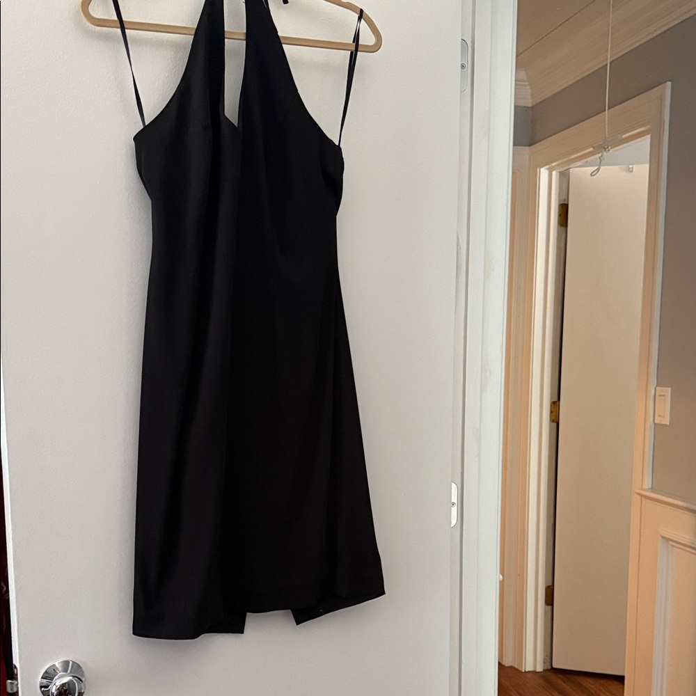 Amanda Smith Classic Black Backless Dress